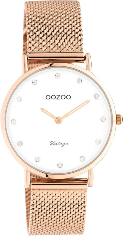 Rose goudkleurige horloge online kopen .